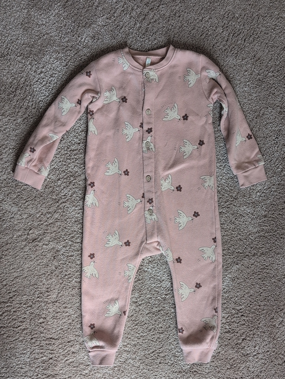 Rylee + Cru Sweatsuit Romper One-piece (2-3 Years)